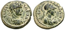Ancient Coins - Hadrian (AD 117-138). Lycaonia. Iconium Æ20 / Athena