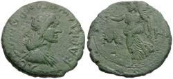 Ancient Coins - Bosporian Kings. Sauromates I (AD 93-124) Æ 48 Units / Nike