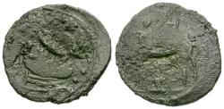 Ancient Coins - Sri Lanka. Indo-Roman Coinage. Imitating Late Roman Bronzes
