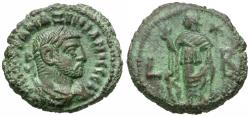 Ancient Coins - Maximian (AD 286-310). Egypt. Alexandria &#198; Tetradrachm / Elpis
