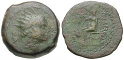 Ancient Coins - Seleukid Kings. Antiochos IV Epiphanes (175-164 BC) &#198;21 / goddess