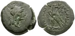 Ancient Coins - Ptolemaic Kings of Egypt. Ptolemy V Epiphanes (204-180 BC) Æ25 / Demeter