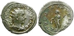 Ancient Coins - Trebonianus Gallus (AD 251-253) AR Antoninianus / Libertas