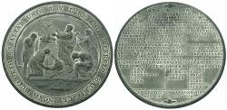 World Coins - Britain. Hanover. William IV (1830-1837) Tin Biblical Medal