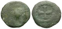 Ancient Coins - Theodosius II (AD 408-450) Æ Nummis / Cross