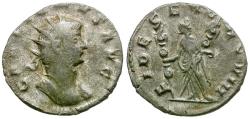 Ancient Coins - Gallienus, sole reign (AD 260-268) BI Antoninianus / Fides