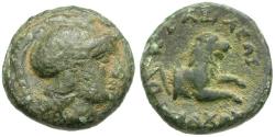 Ancient Coins - Kings of Thrace. Lysimachos (305-281 BC) &#198;13 / Lion