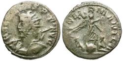 Ancient Coins - Gallienus, joint reign (AD 253-260) AR Antoninianus / Victory on Globe