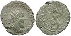 Ancient Coins - Postumus (AD 260-269) AR Antoninianus / Minerva Fautria