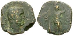Ancient Coins - Gallienus, joint reign (AD 253-260) Æ Sestertius / Virtus