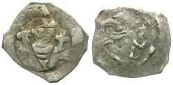 World Coins - Austria. Istrien. Agnes von Andechs-Meranien (1243-1248) AR Friesacher Pfennig