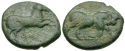 Ancient Coins - Apulia. Arpi &#198;18 / Bull & Horse