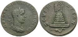 Ancient Coins - Philip II (AD 247-249). Commagene. Zeugma Æ29 / Temple