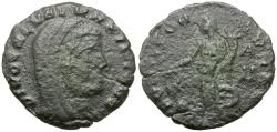 Ancient Coins - Divus Galerius (died AD 311) Æ Follis / Fortuna