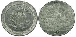 World Coins - Britain. Hanover. William IV (1830-1837) Tin Biblical Medal