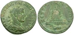Ancient Coins - Philip I (AD 244-249). Commagene. Zeugma Æ29 / Temple
