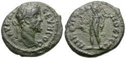 Ancient Coins - Septimius Severus (AD 193-211). Moesia Inferior. Nicopolis ad Istrum Æ17 / Hermes