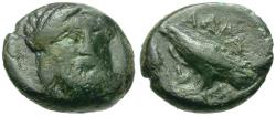 Ancient Coins - Mysia. Adramytteion Æ10 / Eagle