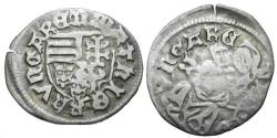 World Coins - Hungary. Matthias I Corvinus (1457-1490) AR Denar