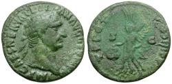 Ancient Coins - Trajan (AD 98-117) Æ AS / Victory