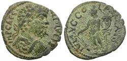 Ancient Coins - Septimius Severus (AD 193-211). Pisidia. Parlais Æ22 / Tyche Soterios