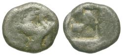 Ancient Coins - Ionia. Teos AR Trihemiobol / Griffin