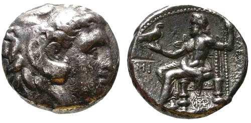 Ancient Coins - VF/VF Seleukos I tetradrachm