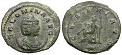 Ancient Coins - Salonina (AD 253-268) Æ Antoninianus / Ceres