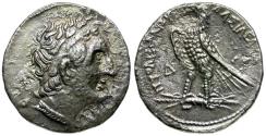 Ancient Coins - Ptolemaic Kings of Egypt. Ptolemy I Soter (305-282 BC) AR Tetradrachm