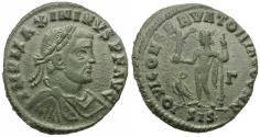 Ancient Coins - Maximinus II Daia (AD 310-313) Æ Follis / Jupiter