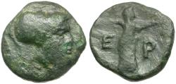 Ancient Coins - Arkadia. Orchomenos Æ Dichalkon / Artemis