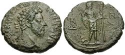 Ancient Coins - Commodus (AD 177-192). Egypt. Alexandria Æ Tetradrachm / Hermanubis