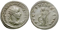 Ancient Coins - Gordian III (AD 238-244) AR Antoninianus / Victory