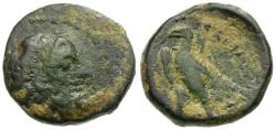 Ancient Coins - Ptolemaic Kings of Egypt. Ptolemy V Epiphanes (204-180 BC) Æ18