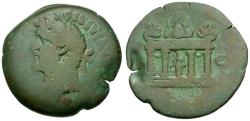 Ancient Coins - Antoninus Pius (AD 138-161). Egypt. Alexandria Æ Drachm / Altar