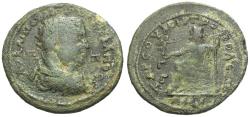 Ancient Coins - Valerian I (AD 253-260). Cilicia. Tarsos Æ33 / Zeus