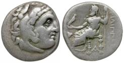 Ancient Coins - Kings of Macedon. Philip III Arrhidaios (323-317 BC). Celtic Imitative AR Drachm