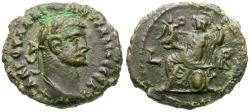 Ancient Coins - Diocletian (AD 284-305). Egypt. Alexandria &#198; Tetradrachm / Athena