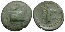 Ancient Coins - Lycia. Phaselis Æ21 / Prow