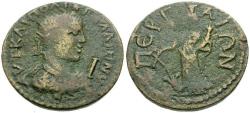 Ancient Coins - Gallienus  (AD 253-268). Pamphylia. Perge Æ29 / Tyche