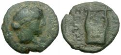 Ancient Coins - Pisidia. Termessos Æ18 / Lyre