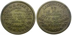 World Coins - England. Middlesex. London. L. & A. Pyke Æ24