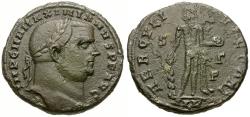 Ancient Coins - Maximian (AD 286-305) &#198; Follis / Hercules