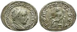 Ancient Coins - Gordian III (AD 238-244) AR Antoninianus / Fortuna