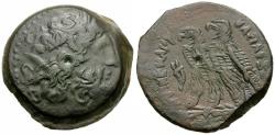 Ancient Coins - Ptolemaic Kings of Egypt. Ptolemy VI Philometor (186-145 BC) Æ29 / Two Eagles