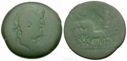 Ancient Coins - Antoninus Pius (AD 138-161). Egypt. Alexandria  Æ Drachm / Quadriga