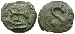 Ancient Coins - *Sear 862* Byzantine Empire. Heraclius (AD 610-641) Æ 6 Nummi