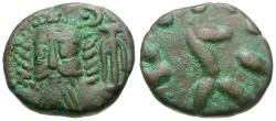 Ancient Coins - Kings of Elymais. Kamnaskires-Orodes III Æ16 / Dashes
