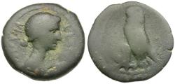 Ancient Coins - Julia Augusta (Livia) (27 BC-AD 13). Egypt. Alexandria Æ 40 Drachmai / Eagle