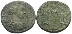 Ancient Coins - Trebonianus Gallus (AD 251-253). Cilicia. Tarsos Æ32 / Artemis